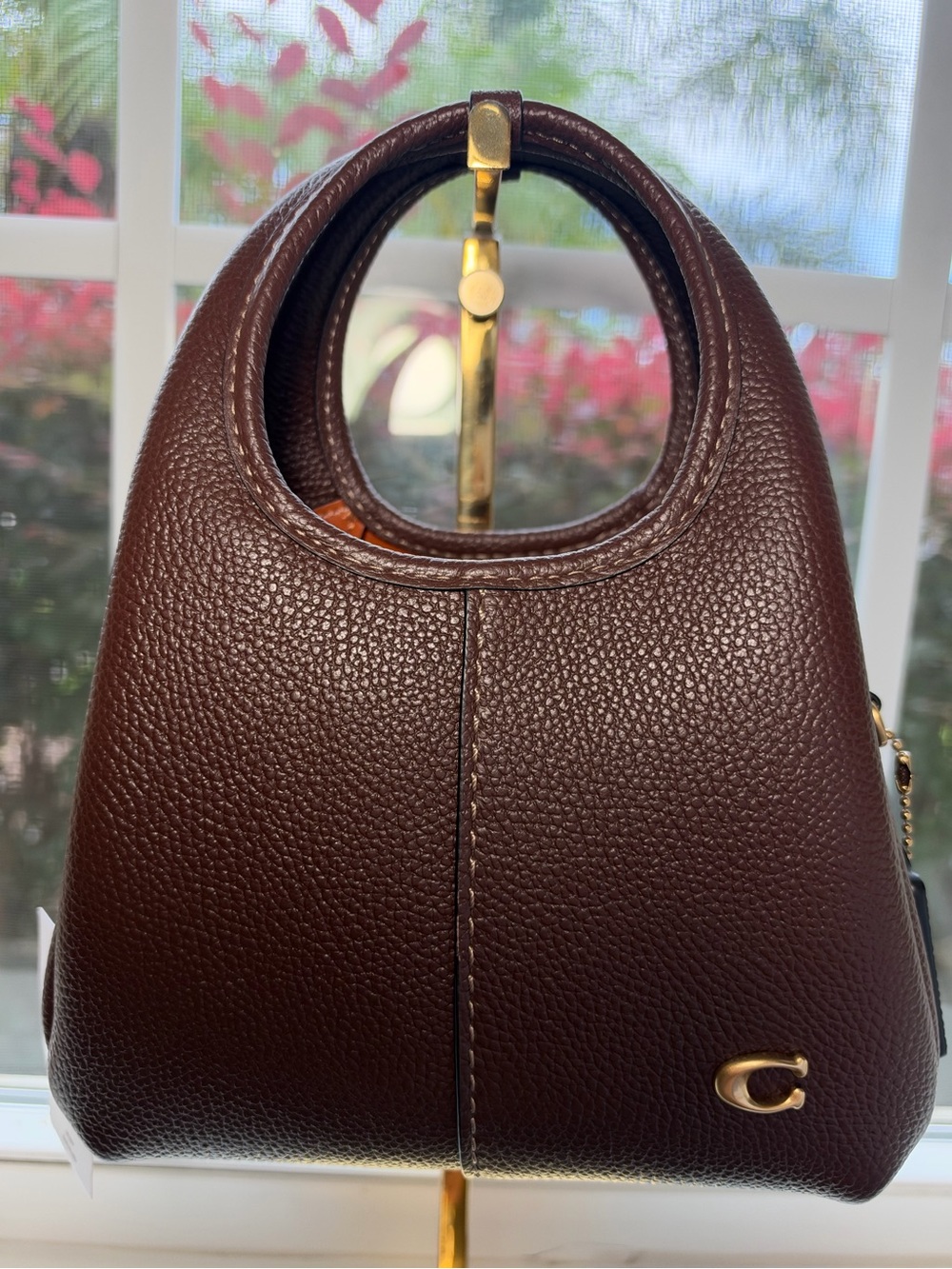 NWT🌷Coach Lana Convertible Clutch Handle Bag 19 in Maple